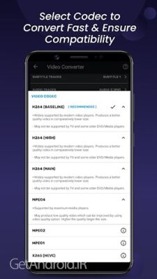 دانلود برنامه Video Converter Compressor mp4 اندروید