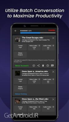 دانلود برنامه Video Converter Compressor mp4 اندروید