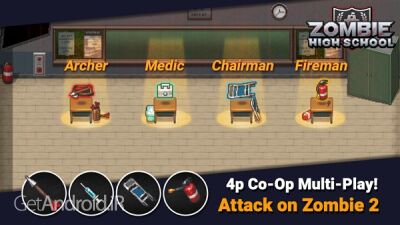 دانلود بازی Zombie High School اندروید