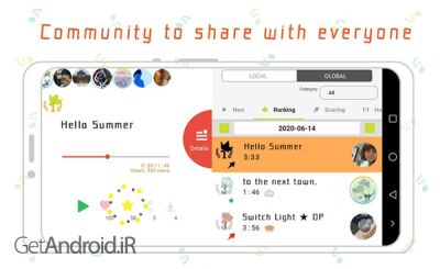 دانلود برنامه 3 minutes Music Composition اندروید