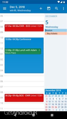 دانلود برنامه aCalendar اندروید