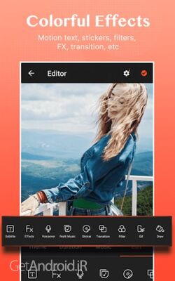 دانلود برنامه Music Video Editor VCUT Pro اندروید
