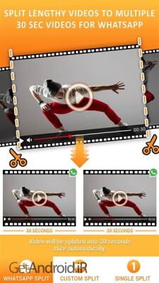 دانلود برنامه Video Splitter for WhatsApp Status Instagram اندروید