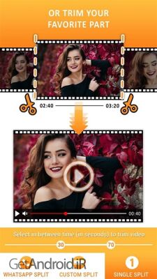 دانلود برنامه Video Splitter for WhatsApp Status Instagram اندروید