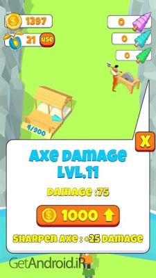 دانلود بازی Idle Lumberjack 3D اندروید