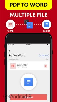 دانلود برنامه PDF Converter - PDF to Word اندروید