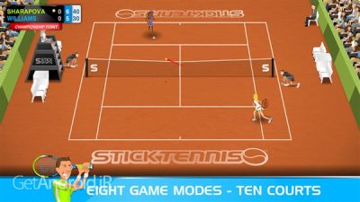 دانلود بازی Stick Tennis اندروید