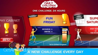 دانلود بازی Stick Tennis اندروید