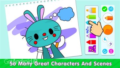 دانلود Toddler Coloring Book For Kids اندروید