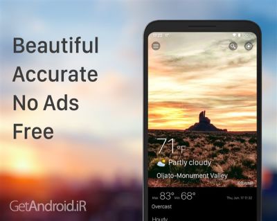 دانلود برنامه هواشناسی Weather & Widget - Weawow اندروید