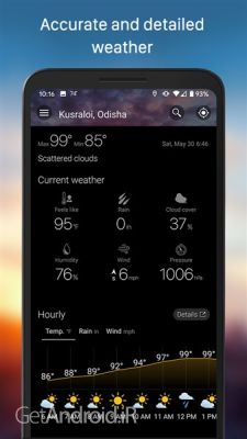 دانلود برنامه هواشناسی Weather & Widget - Weawow اندروید
