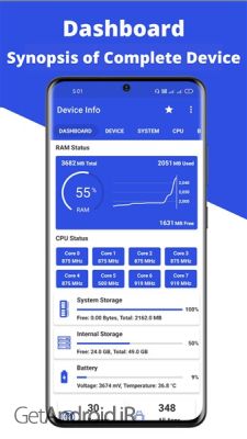 دانلود برنامه Device Info اندروید