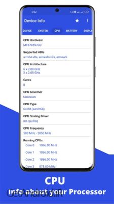دانلود برنامه Device Info اندروید