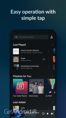 دانلود برنامه Music Player and MP3 Player اندروید