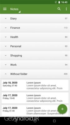 دانلود برنامه My Notes اندروید