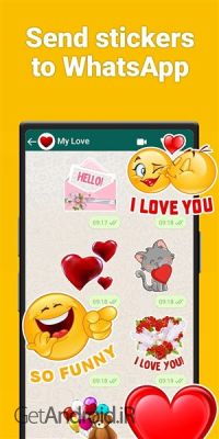 دانلود برنامه Stickers for WhatsApp اندروید