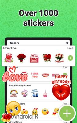 دانلود برنامه Stickers for WhatsApp اندروید