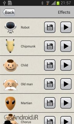 دانلود برنامه Voice Changer اندروید