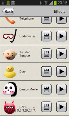 دانلود برنامه Voice Changer اندروید