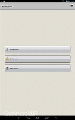 دانلود برنامه Voice Changer اندروید