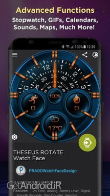 دانلود برنامه Watch Faces اندروید