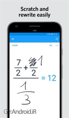 دانلود برنامه MyScript Calculator 2 اندروید