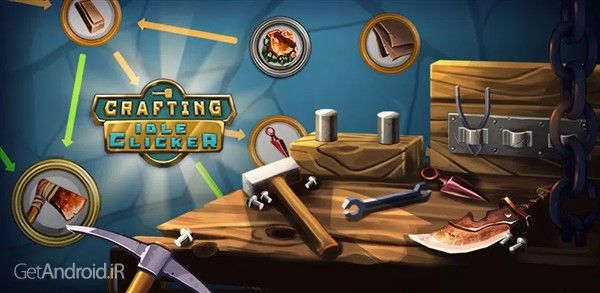 بازی Crafting Idle Clicker اندروید