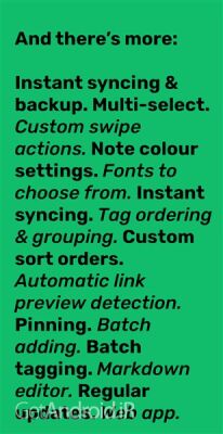 دانلود برنامه Bundled Notes اندروید