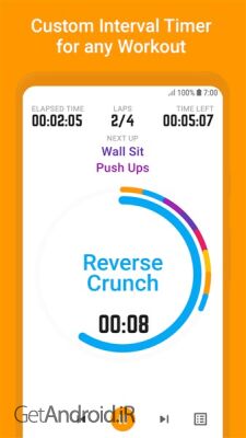دانلود برنامه Exercise Timer اندروید