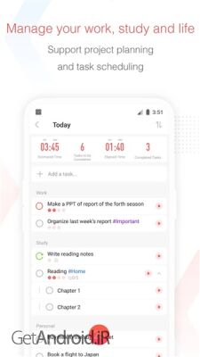 دانلود برنامه Focus To-Do اندروید
