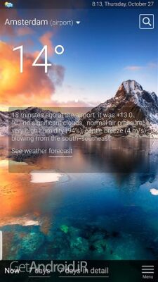 دانلود برنامه Weather rp5 اندروید