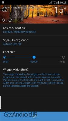 دانلود برنامه Weather rp5 اندروید