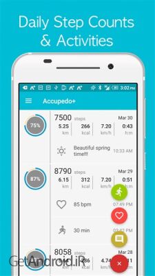 دانلود برنامه Accupedo pedometer step counter اندروید