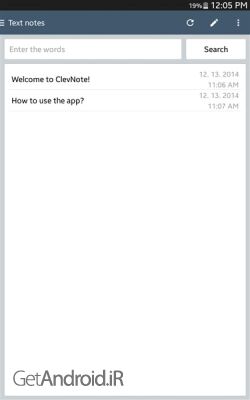 دانلود برنامه ClevNote Notepad Checklist اندروید