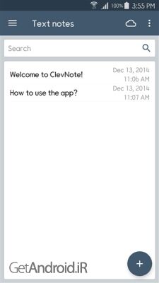 دانلود برنامه ClevNote Notepad Checklist اندروید