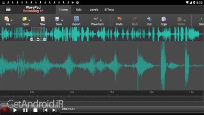 دانلود برنامه WavePad Audio Editor Master اندروید