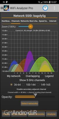 دانلود برنامه WiFi Analyzer Pro اندروید