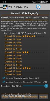 دانلود برنامه WiFi Analyzer Pro اندروید