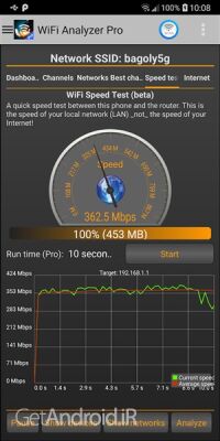 دانلود برنامه WiFi Analyzer Pro اندروید