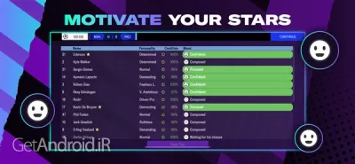 دانلود بازی مربیگری فوتبال 2023 اندروید