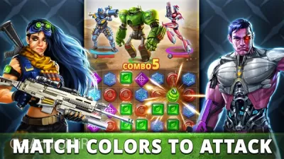 دانلود بازی Puzzle Combat Match-3 RPG اندروید