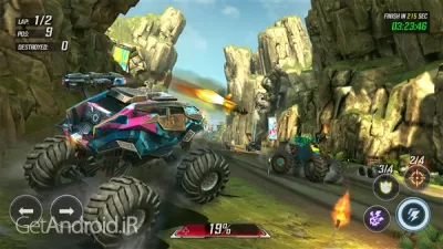دانلود بازی RACE Rocket Arena Car Extreme اندروید