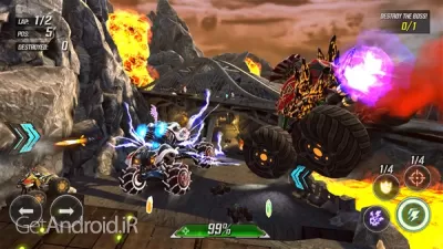 دانلود بازی RACE Rocket Arena Car Extreme اندروید