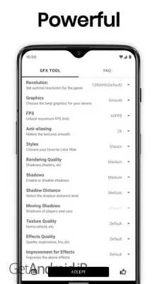 دانلود برنامه GFX Tool for PUBG & BGMI اندروید