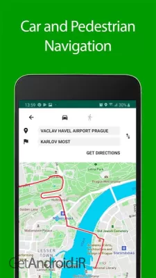 دانلود برنامه نقشه های آفلاین برای مسافرت اندروید