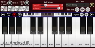 دانلود برنامه Real Piano اندروید