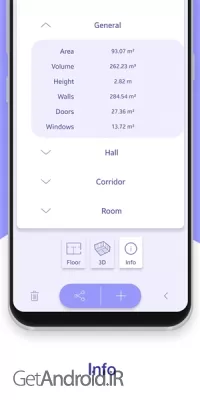 دانلود AR Plan 3D Tape Measure Ruler اندروید