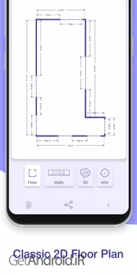 دانلود AR Plan 3D Tape Measure Ruler اندروید