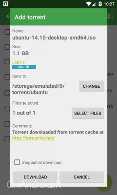 دانلود برنامه tTorrent اندروید