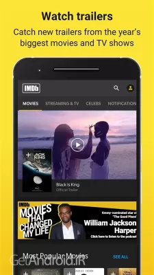 دانلود برنامه IMDb اندروید